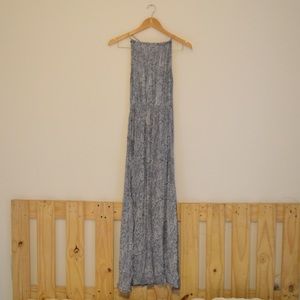 Moroccan Maxi Dress with braided tie neck 🇲🇦